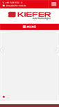 Mobile Screenshot of kiefer-mold.de
